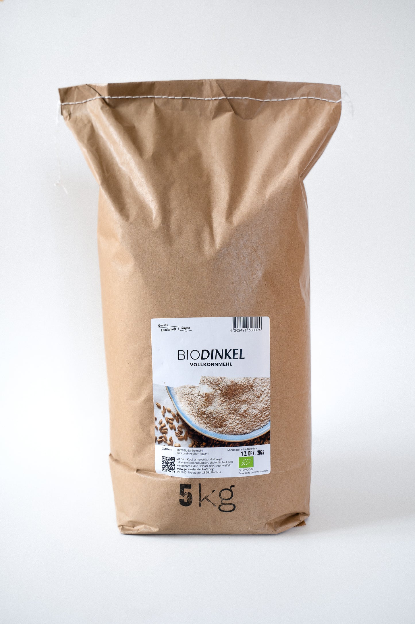 Bio Dinkelvollkornmehl